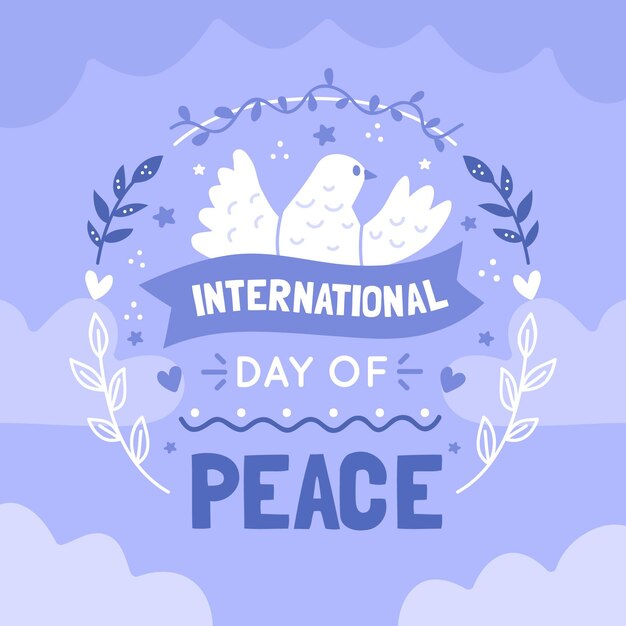 International day of peace with dove