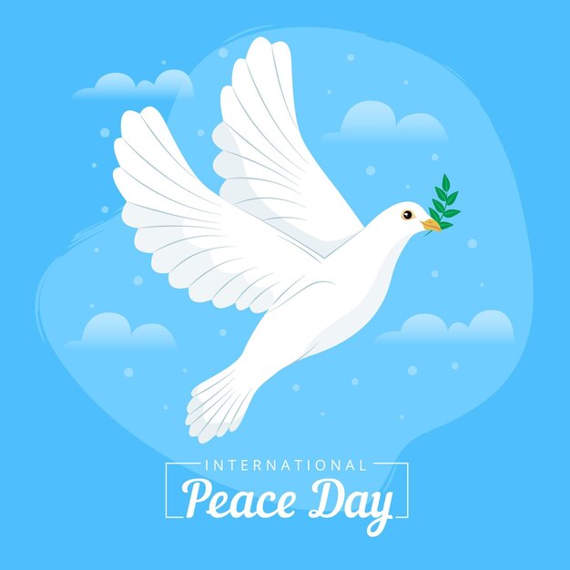 비둘기와 함께하는 국제 평화의 날