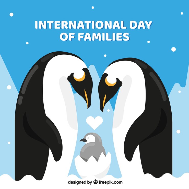 Free Vector international family day background
