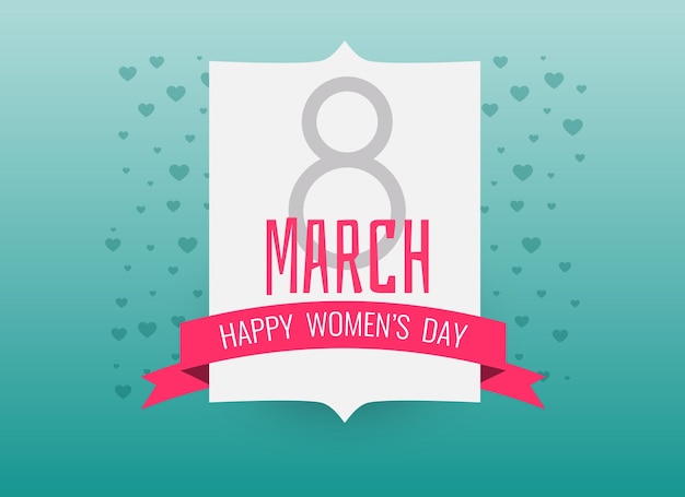 International happy women's day background