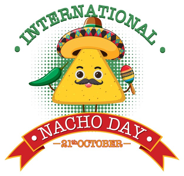 International Nacho Day Poster Design