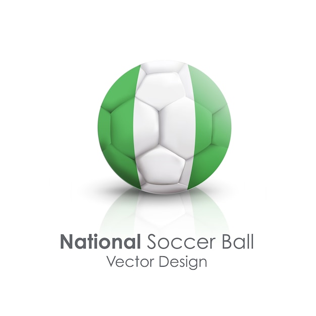 international soccer closeup symbol classic