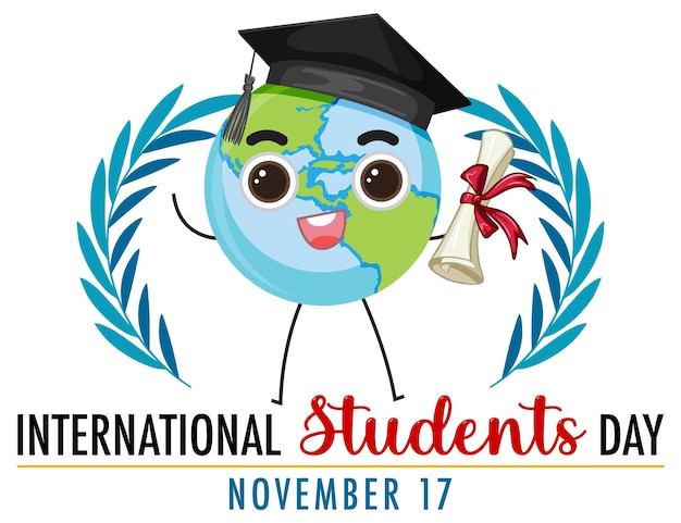 International student day banner design