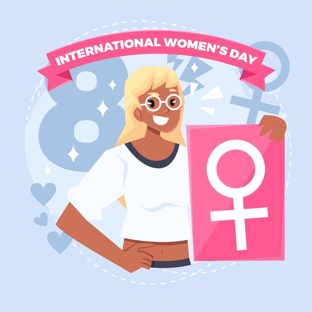 International women day illustration