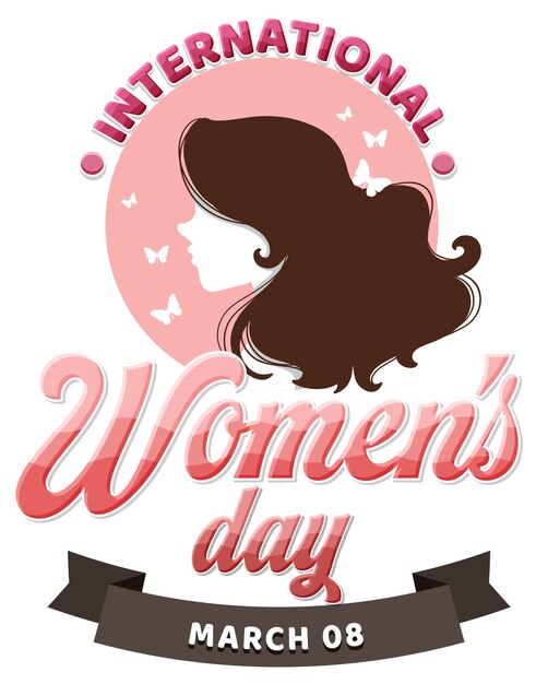 국제 여성의 날 로고