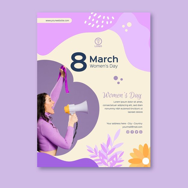 International women day poster