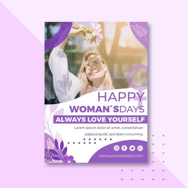 International women day poster