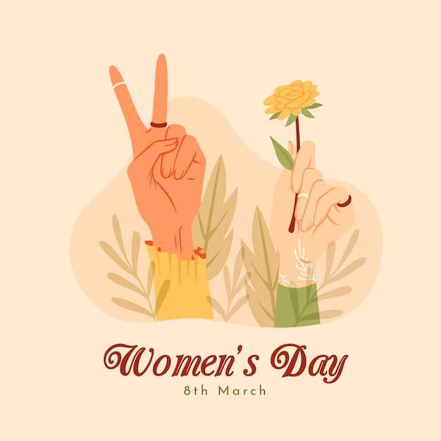 Free vector international women day
