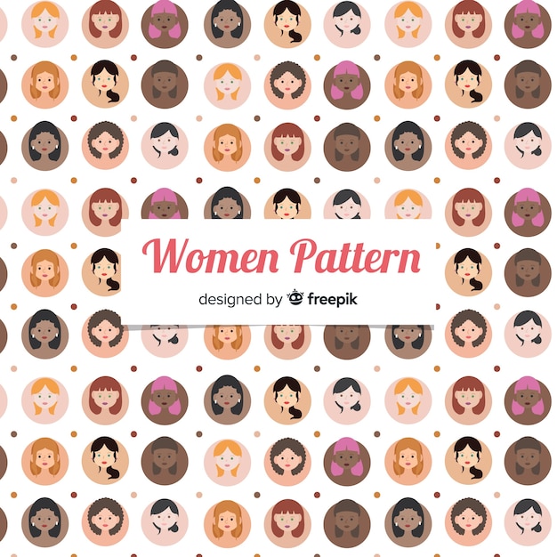 国際女性のパターン