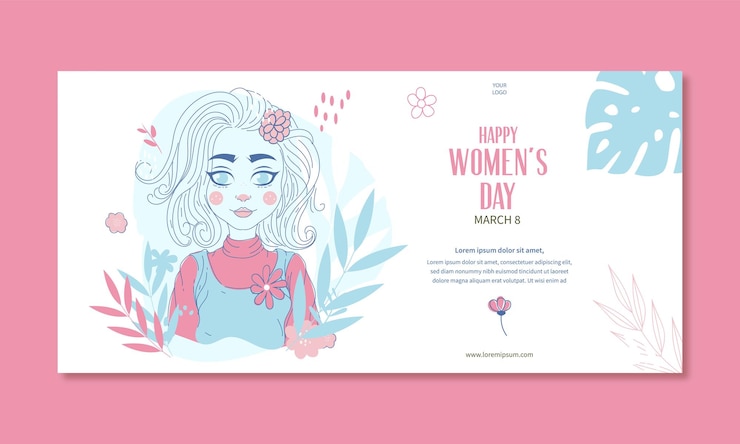 Free Vector international women's day hand drawn illustration
