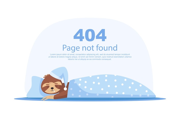 Free vector internet network warning 404 error page or file not found for web page