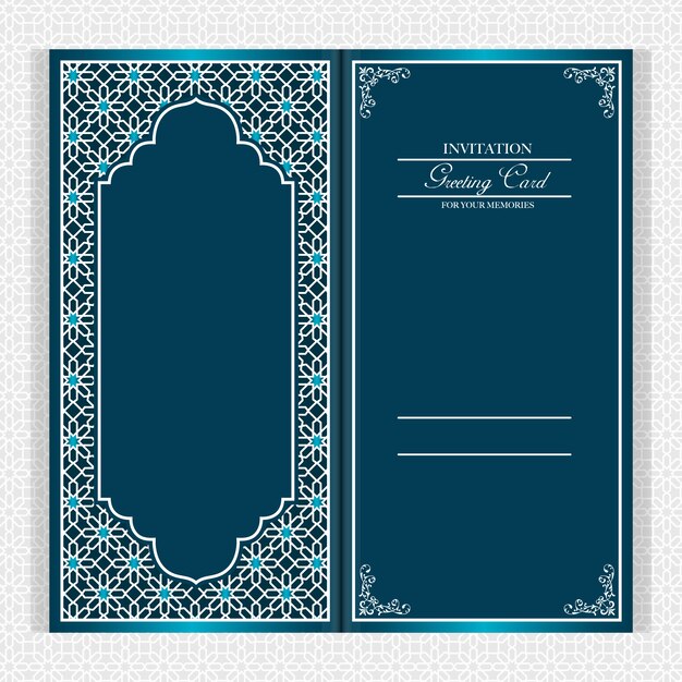 Invitation card design