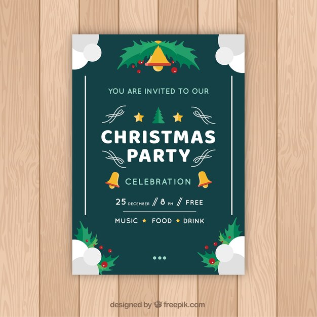 invitation to a celebration of christmas