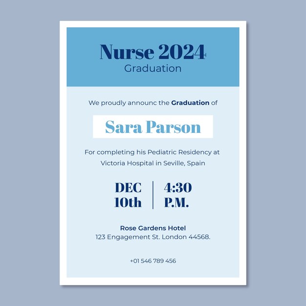 Invitation design template