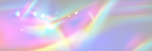 Free vector iridescent flare background with overlay effect