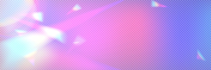 Free Vector iridescent flare background with overlay effect