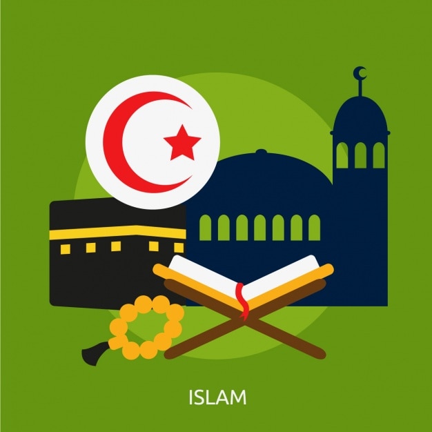 Free vector islam background design