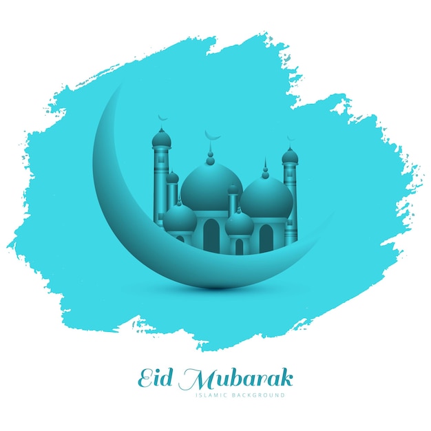 Islamic eid mubarak festival cultural background
