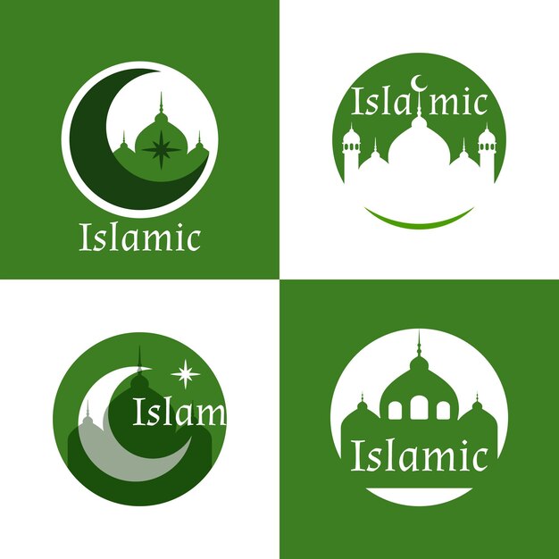 이슬람 로고 컬렉션