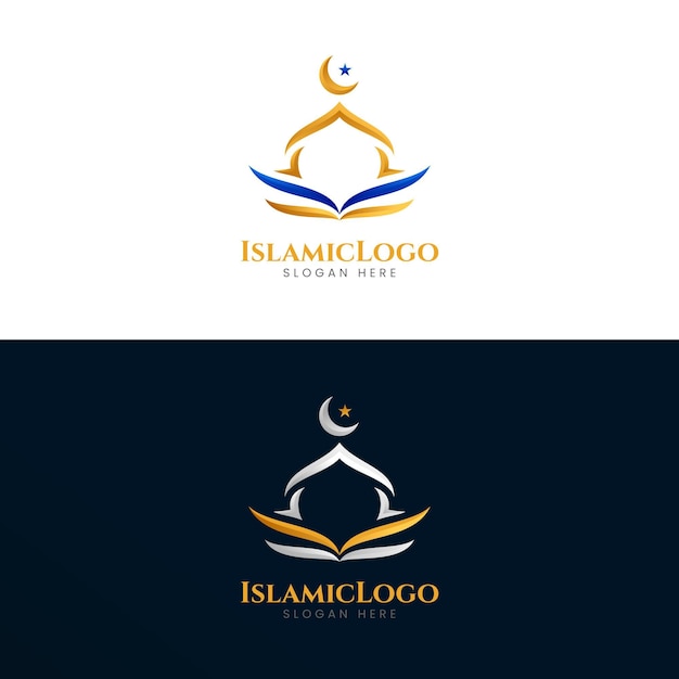 Modello di logo islamico