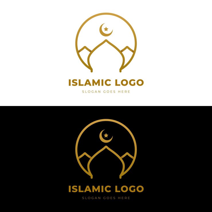 Free Vector islamic logo template