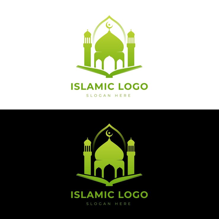 Free Vector islamic logo template
