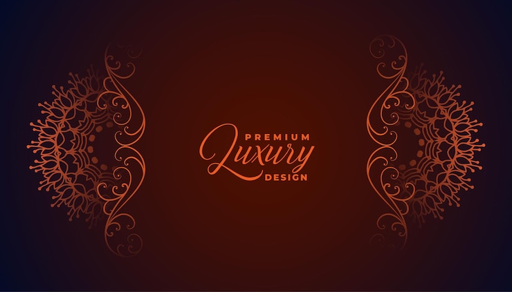 Free Vector islamic style decorative mandala pattern background design vector