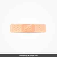 Free vector isolated band aid