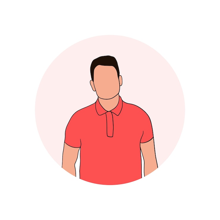 Free Vector isolated young handsome man in different poses on white background illustration