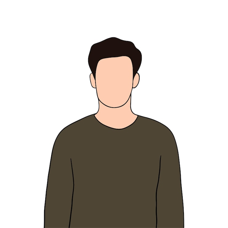 무료 Vector 흰색 배경 그림에 다른 포즈로 설정 격리 된 젊은 잘 생긴 남자
