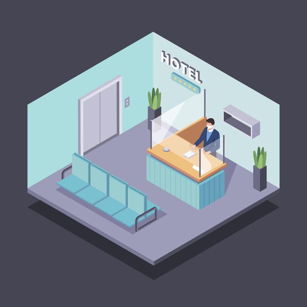 Free vector isometric new normal in hotels