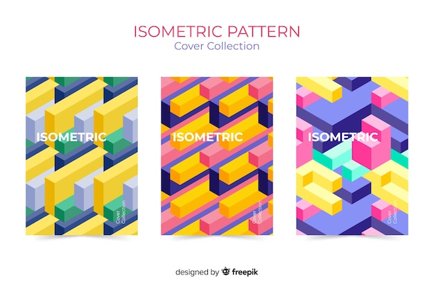 Isometric pattern cover collection