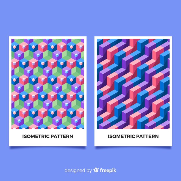 Isometric pattern covers