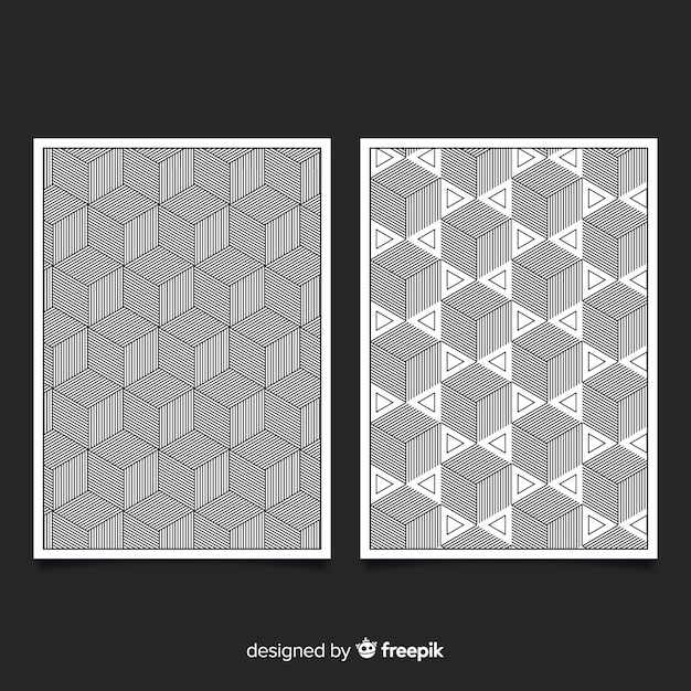 Isometric pattern covers