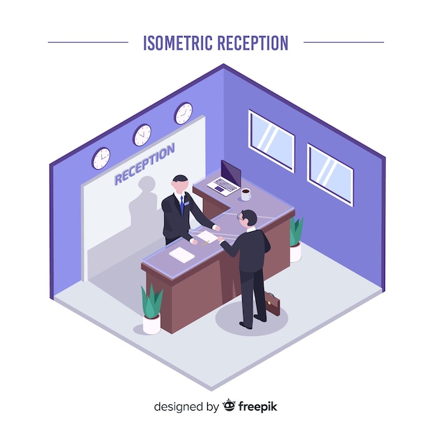 Isometric reception concept