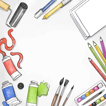 Drawing Tools Images - Free Download on Freepik