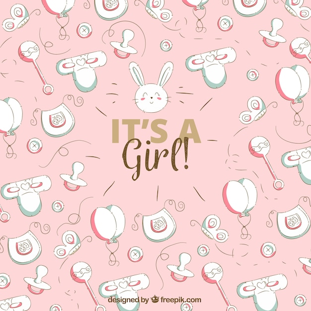 Its a girl background