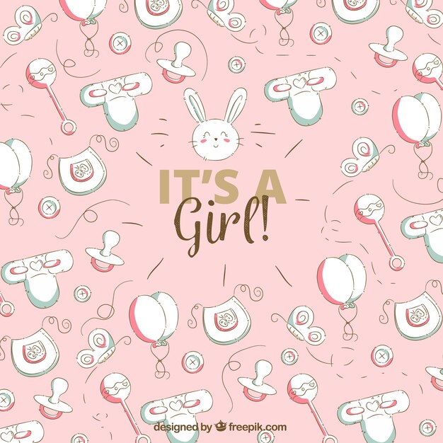 Its a girl background