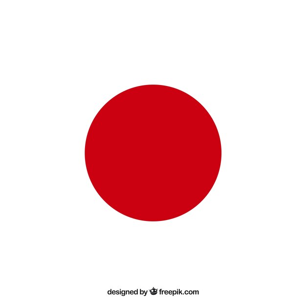 Japanese flag background