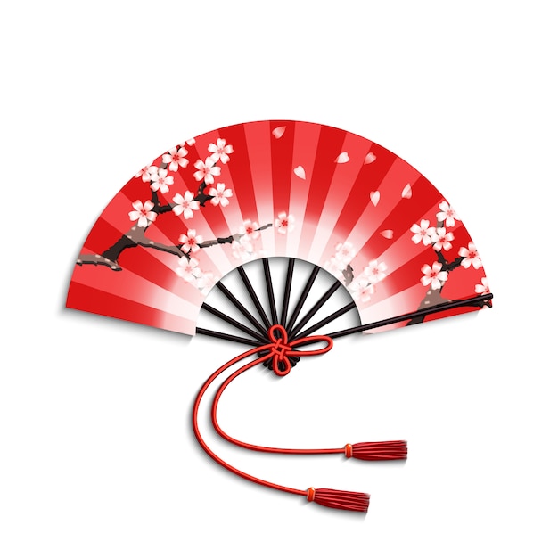 Japanese folding fan