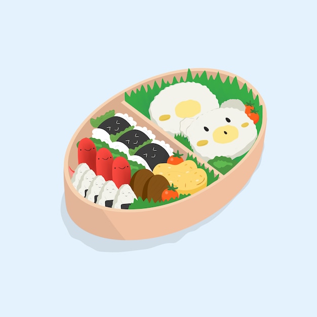 無料の お弁当 ベクター 300 Ai画像 Epsフォーマット
