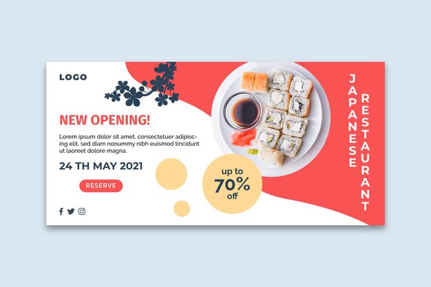 japanese restaurant banner