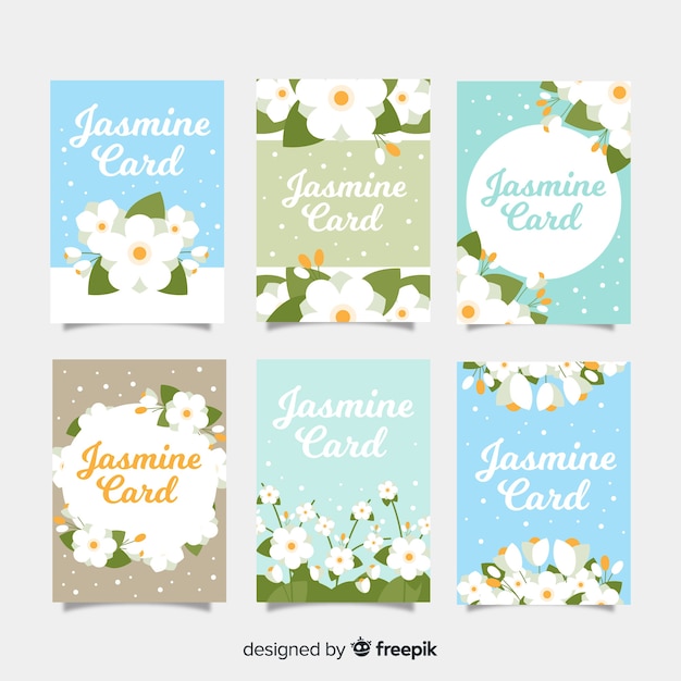 Jasmine card collection