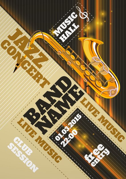 Jazz Concert Poster