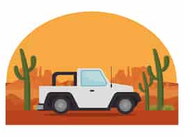 Free vector jeep car vehicle transport