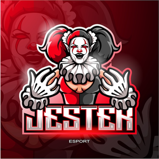 Download Free Clown Esport Mascot Logo Template Premium Vector Use our free logo maker to create a logo and build your brand. Put your logo on business cards, promotional products, or your website for brand visibility.