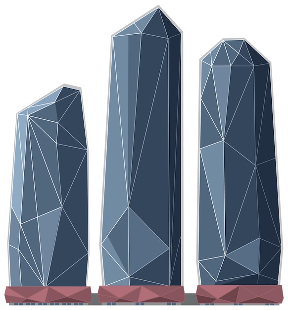 Бесплатное векторное изображение Драгоценная башня голд-кост, квинсленд, австралия