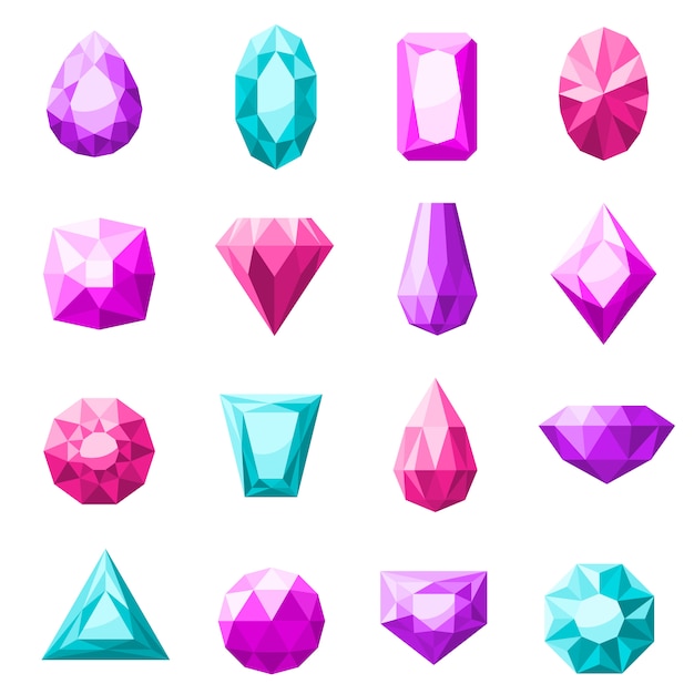 Jewels Icons Set