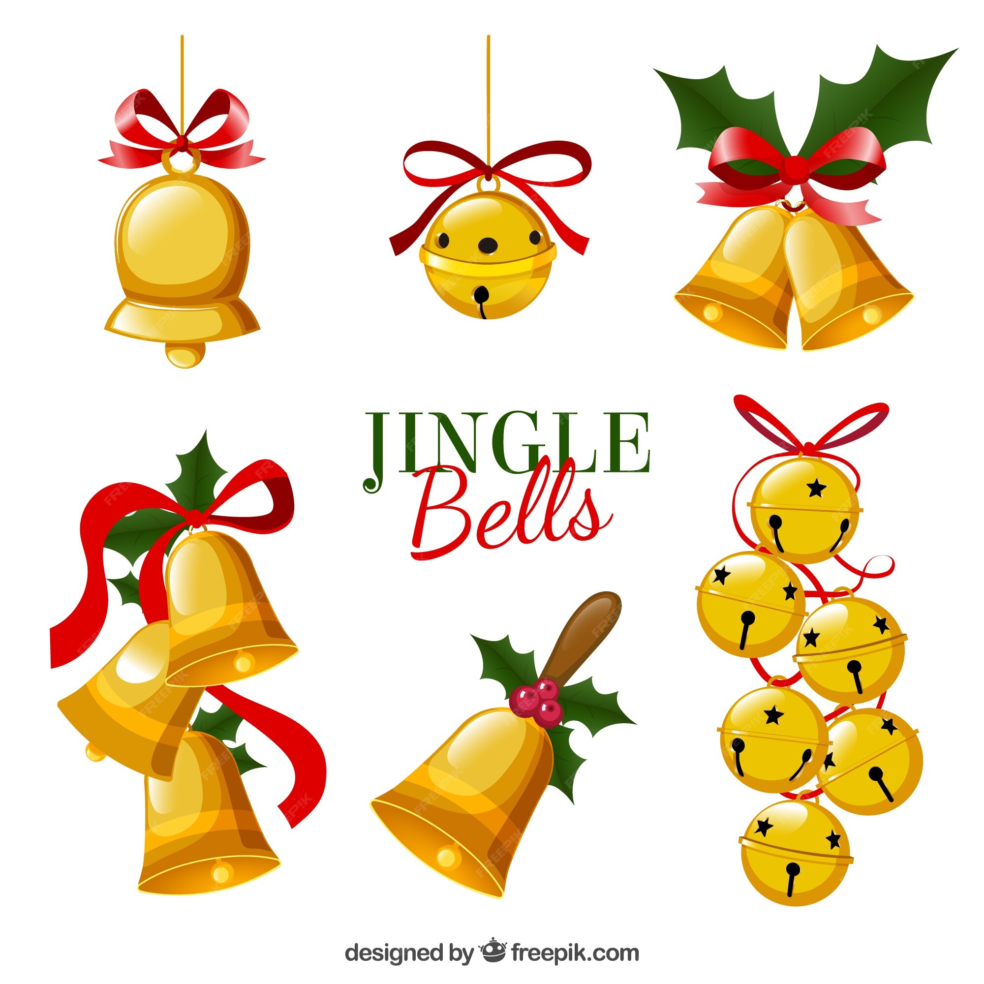 Jingle Bells Vector Art & Graphics