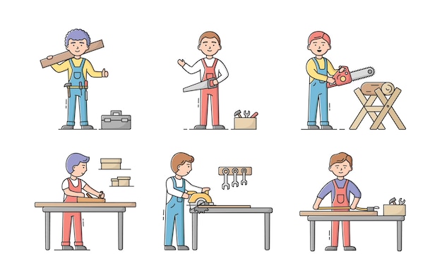 無料のベクター 大工道具のイラスト 無料のベクター 大工道具のイラスト